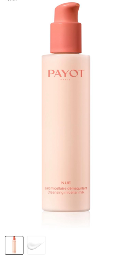 Payot Nue - Lait micellaire démaquillant - 200ml